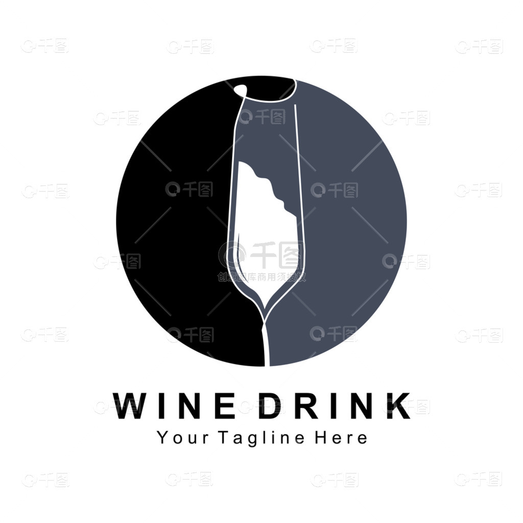 飲料酒標(biāo)志設(shè)計(jì)、玻璃插圖與酒精飲料瓶的視覺(jué)藝術(shù) 構(gòu)建品牌矢量美學(xué)